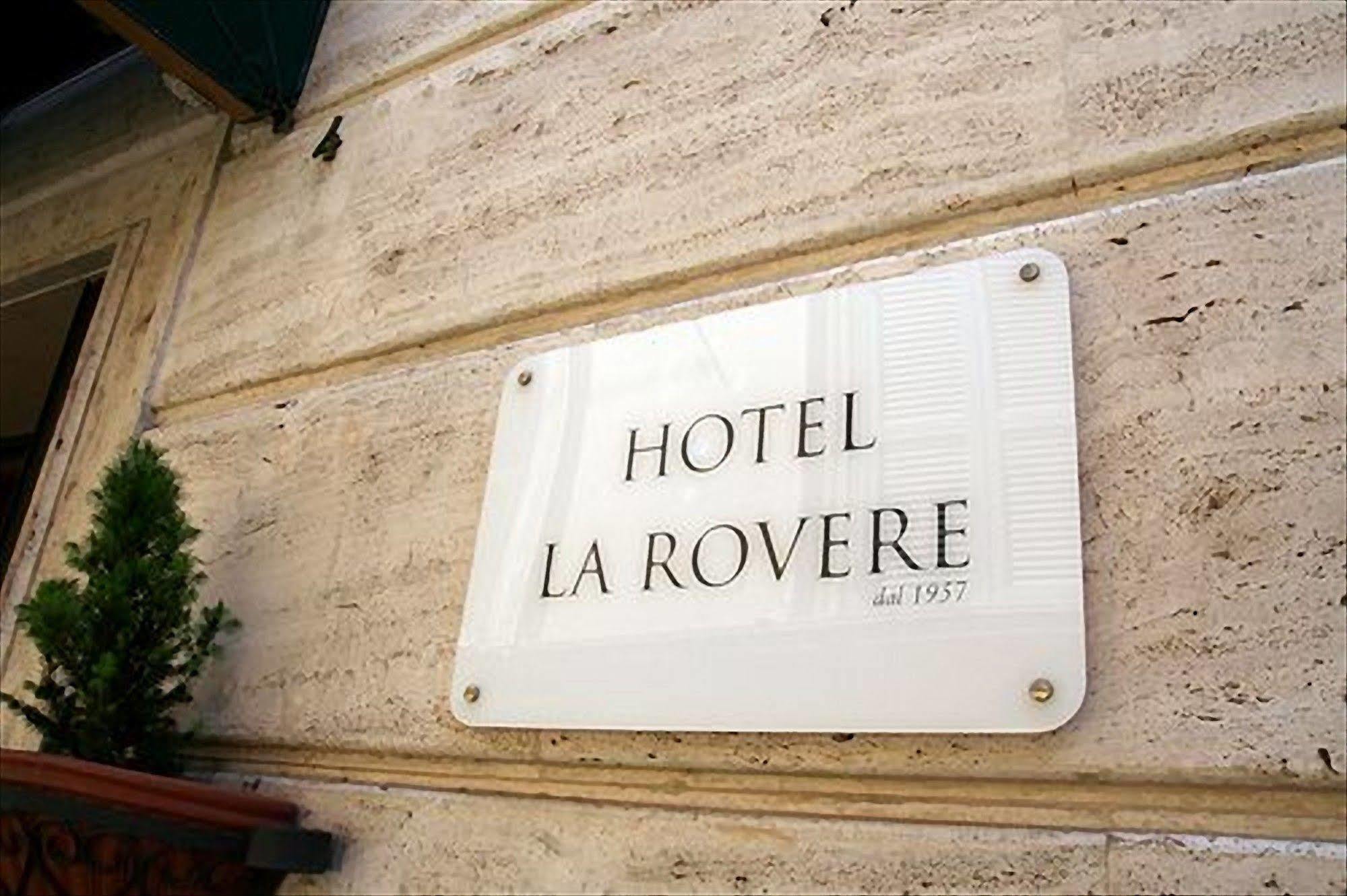 Hotel La Rovere Rome Buitenkant foto